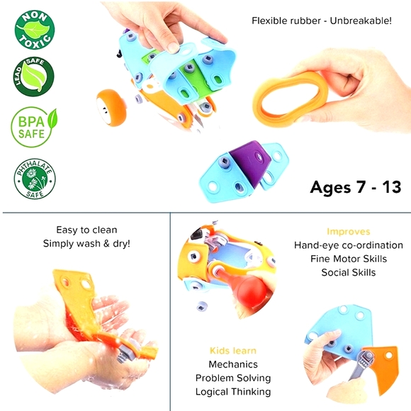 STEM Build & Play 5 Models to Build Educational Toy - Picture 4 of 9